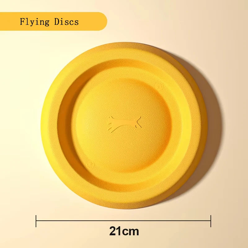 Durable Flying Disc + Ball + Tug Rope