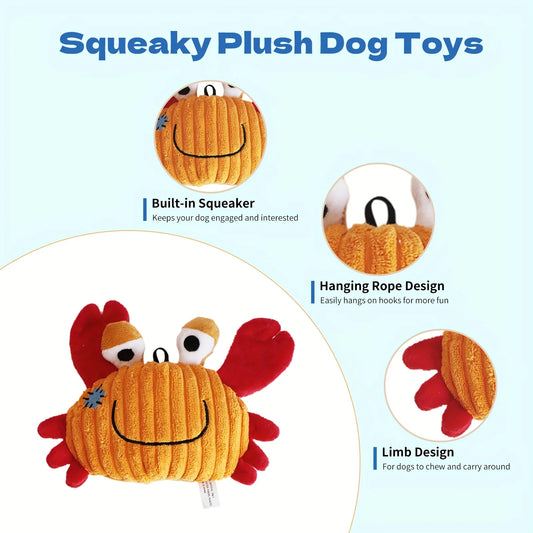 Plush Squeaky Dog Toy