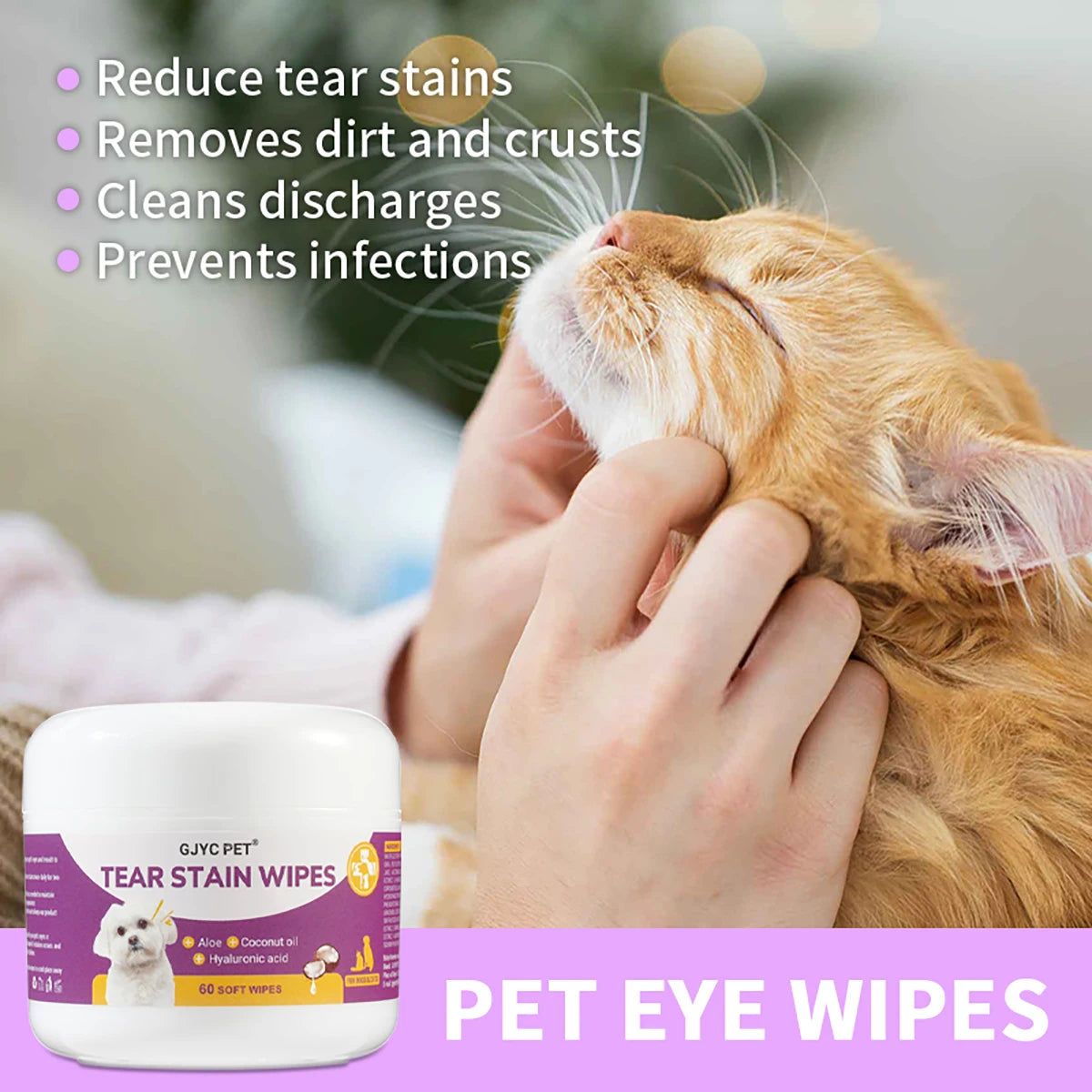 Pet Eye Wipes