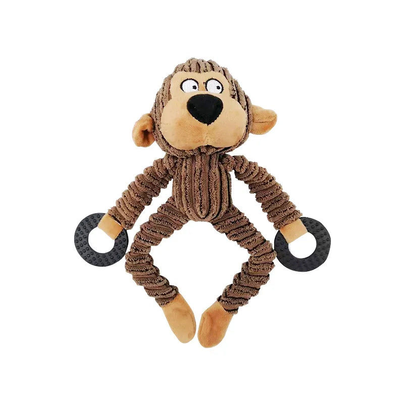 Monkey Bear Ox Donkey Sheep Dog Plush