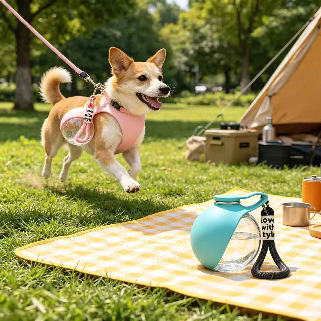 Foldable Pet Water Bottle