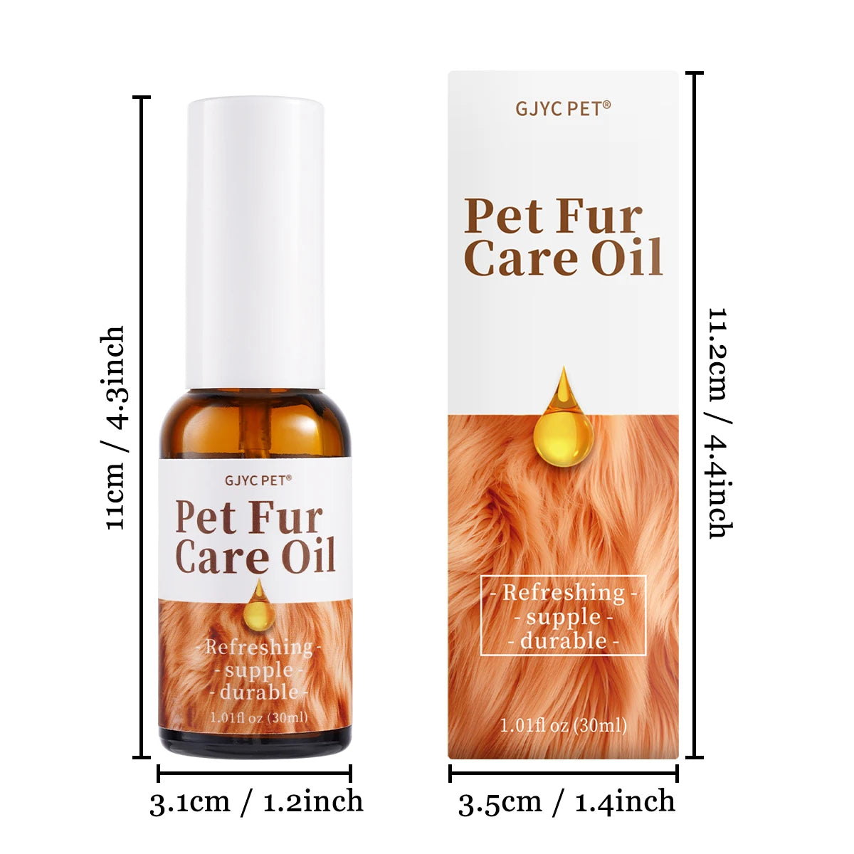 Pet Hair Oil Spray