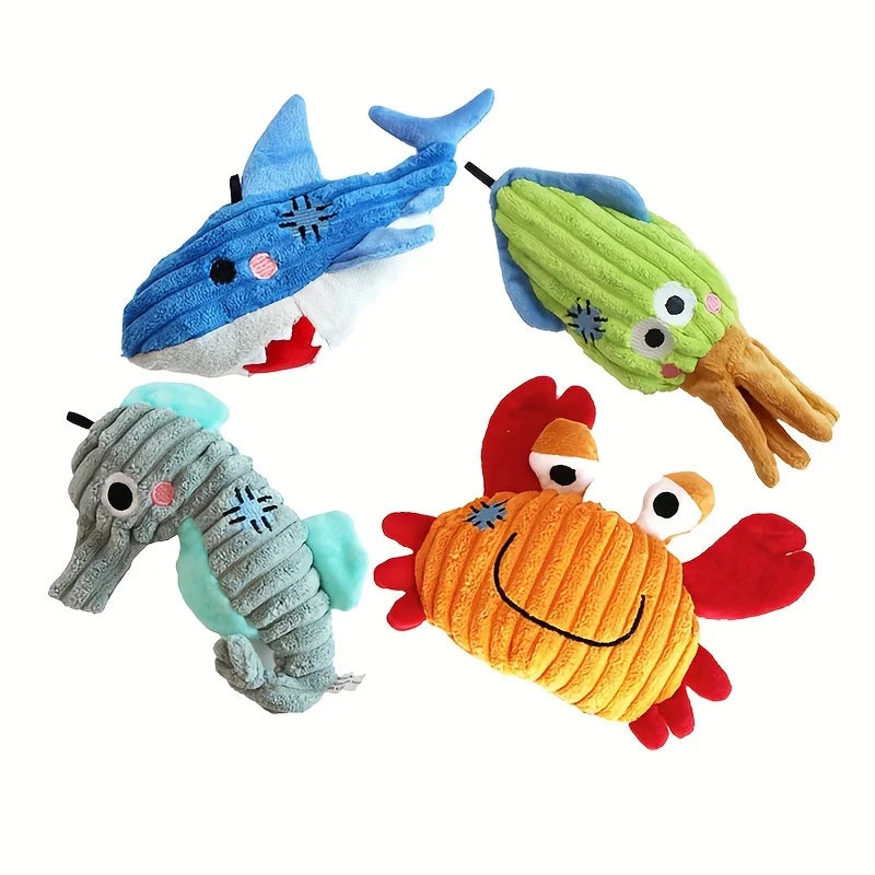 Plush Squeaky Dog Toy