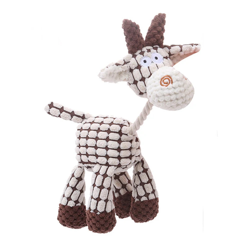 Monkey Bear Ox Donkey Sheep Dog Plush