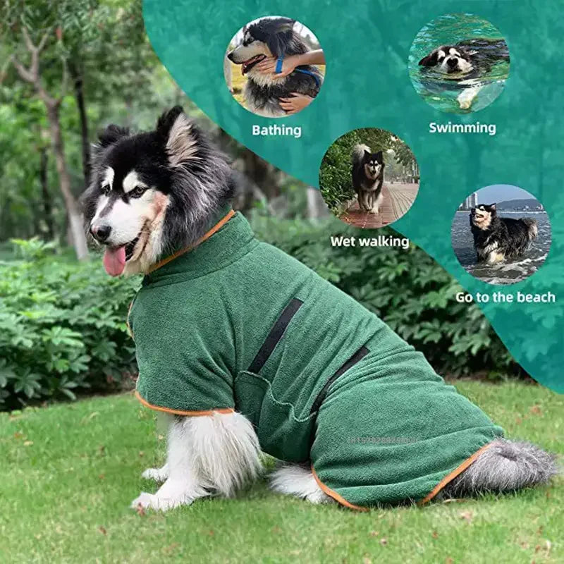 Dog Bath Robe