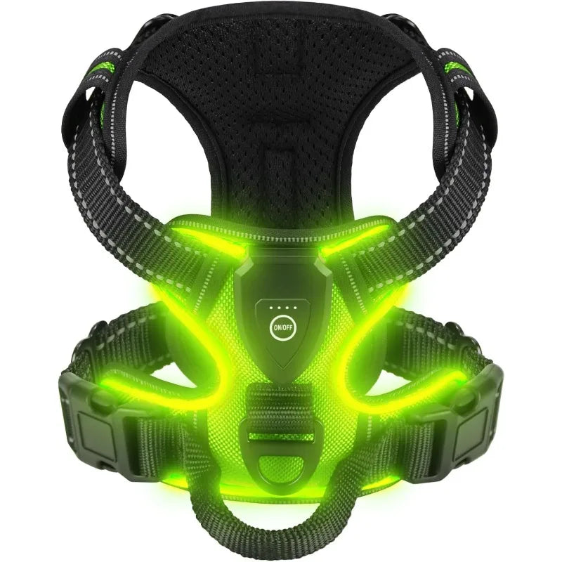 LED Dog Safety Harness