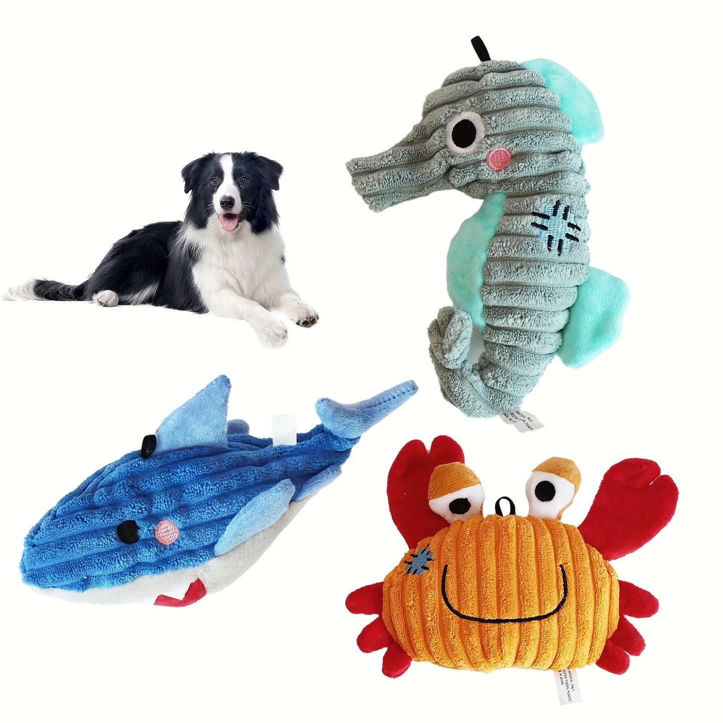 Plush Squeaky Dog Toy