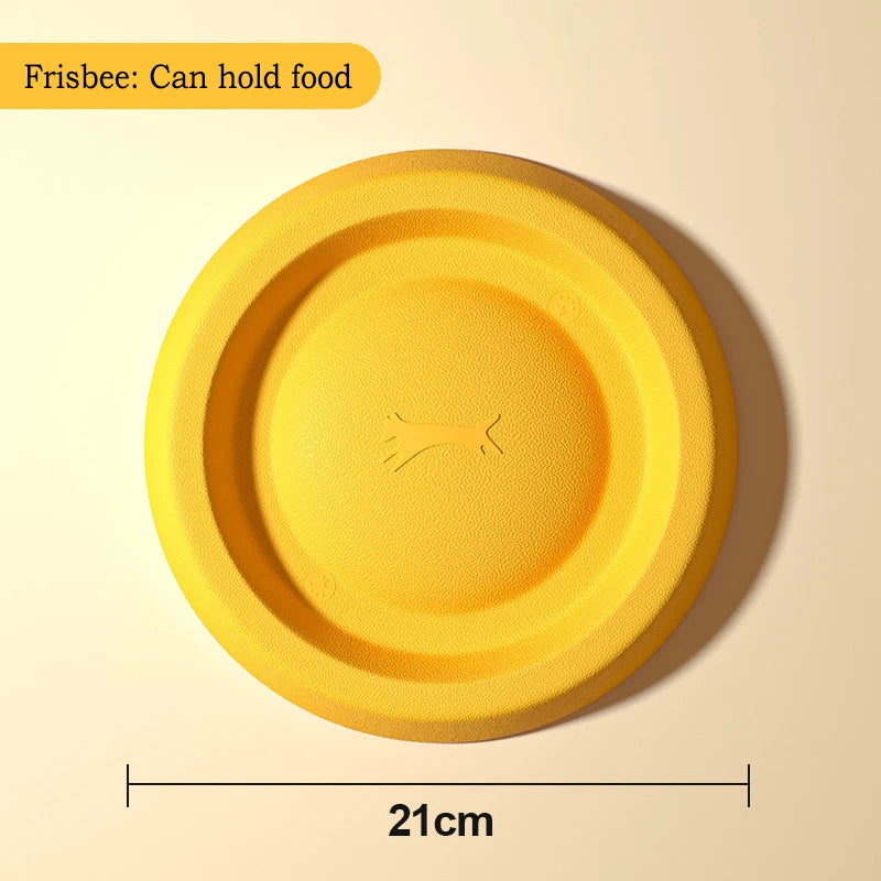 Durable Flying Disc + Ball + Tug Rope