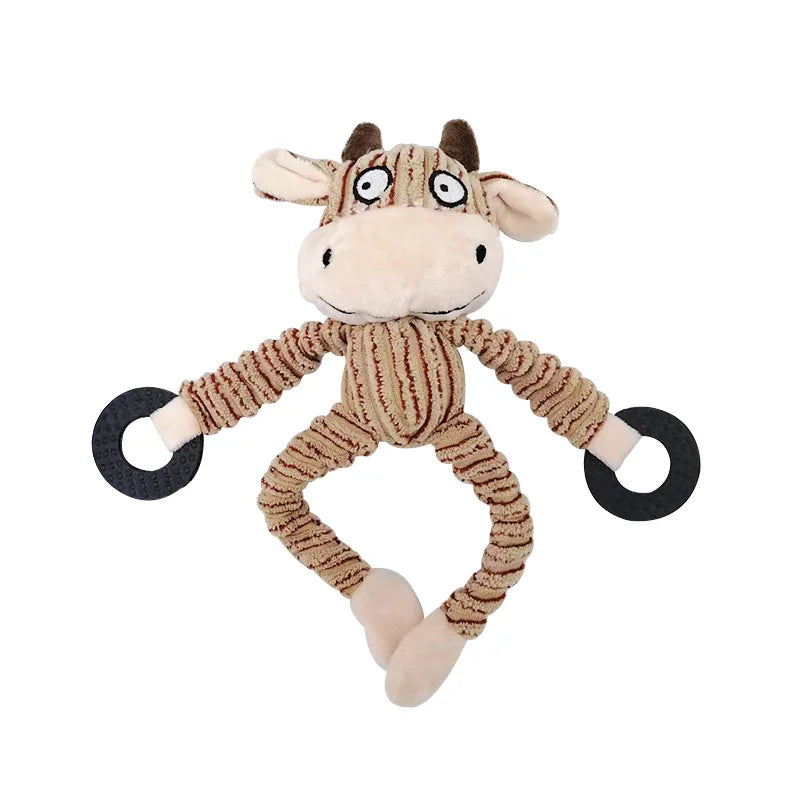 Monkey Bear Ox Donkey Sheep Dog Plush