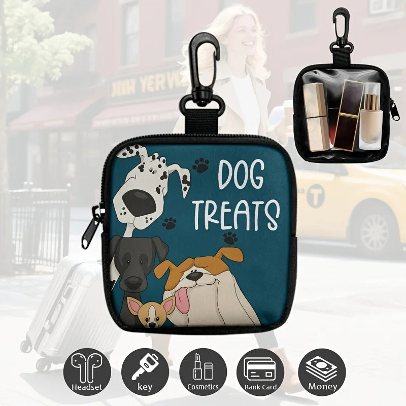 Transparent Dog Treat Pouch