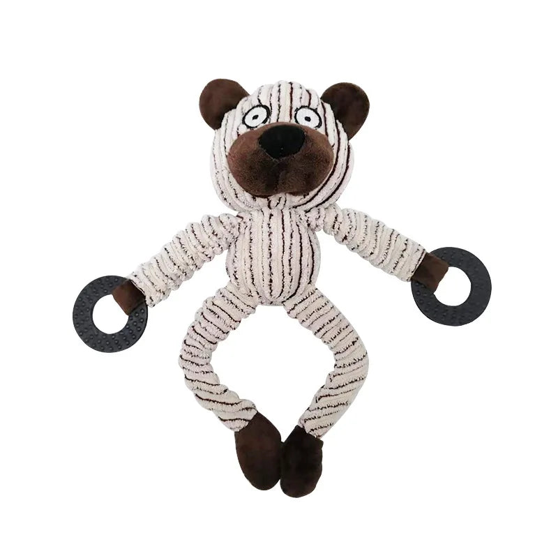 Monkey Bear Ox Donkey Sheep Dog Plush