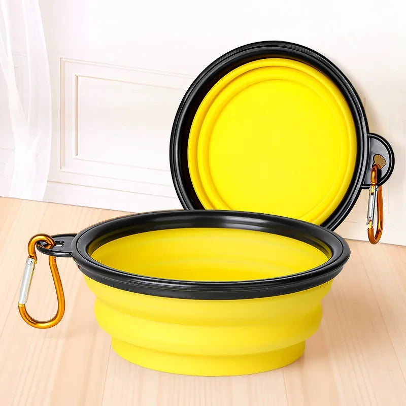 Collapsible Silicone Pet Bowl