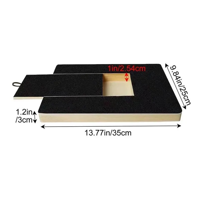 Built-in Treat Sandpaper Board Scratcher