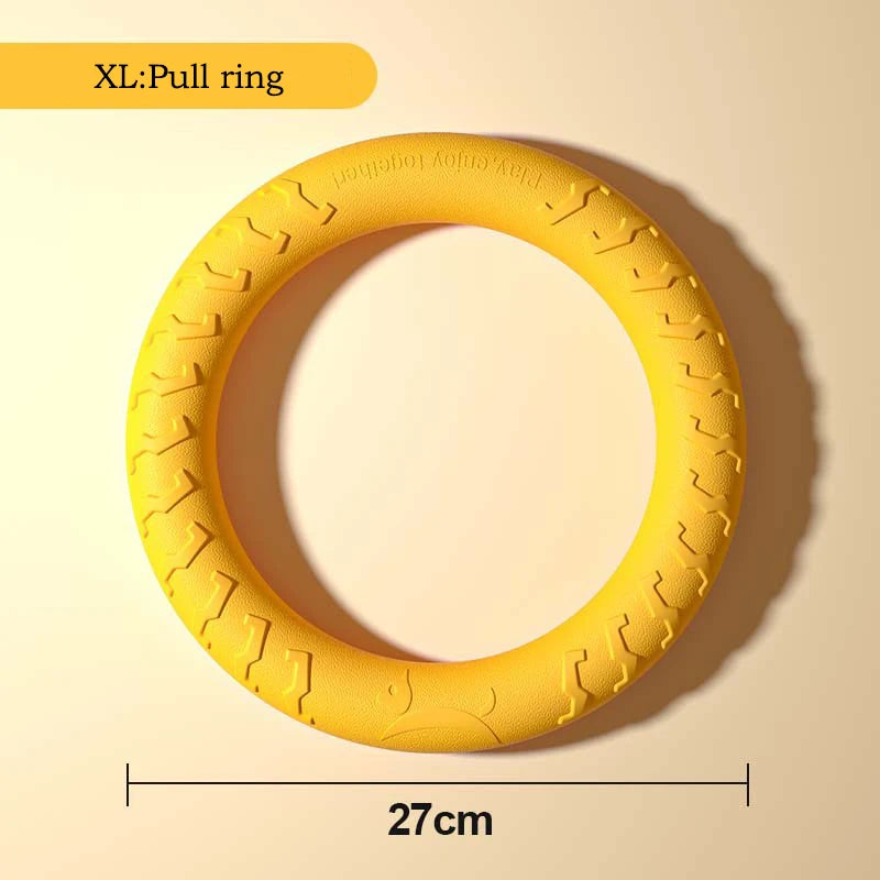 Durable Flying Disc + Ball + Tug Rope