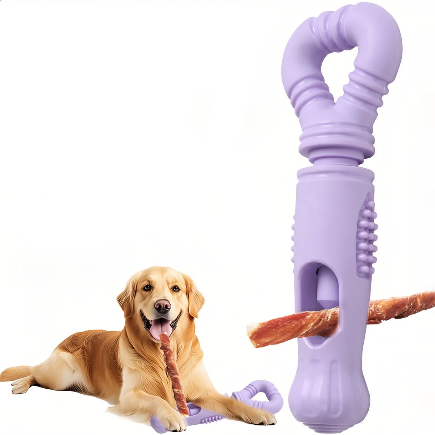 Rotating Food Container Chew Stick