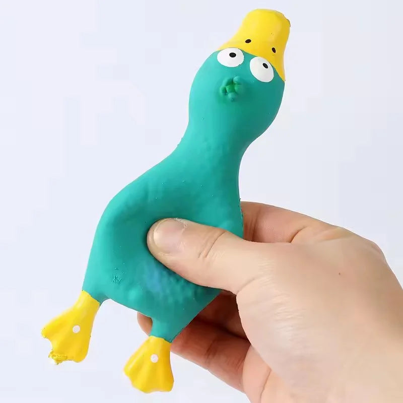 Chicken Squeaky Dog Toy