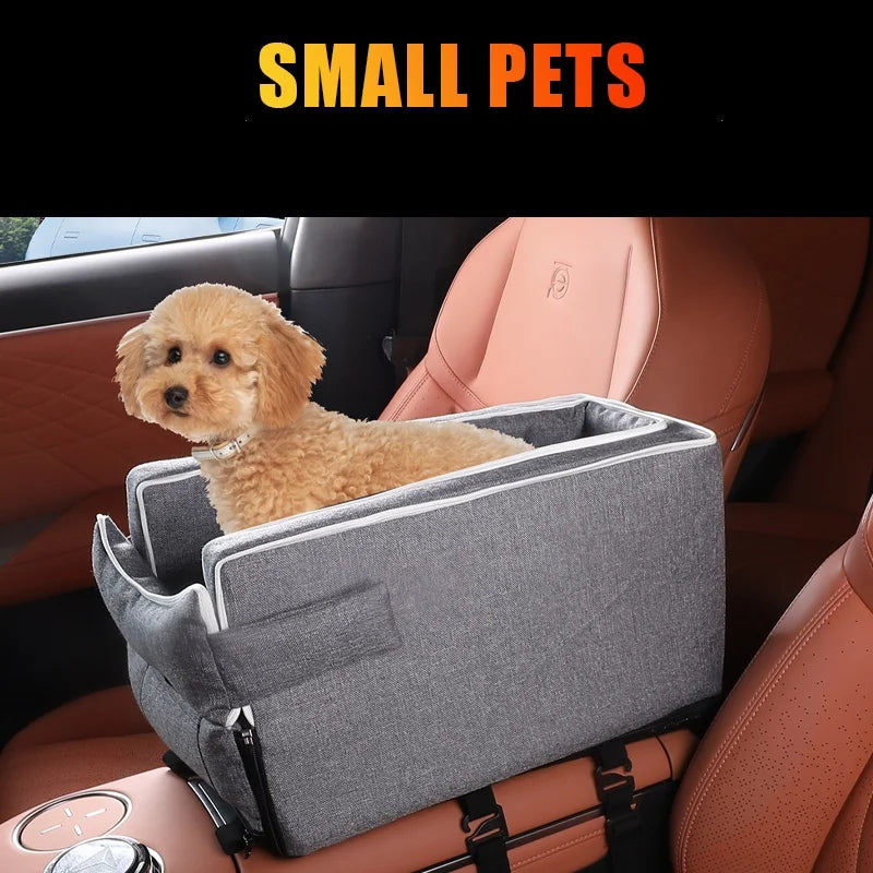 Car Console Pet Bed