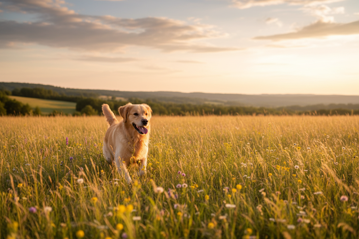 Happy Dog Banner